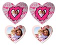 Stickers cuore personalizzato con grafiche di San Valentino