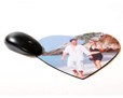 Mousepad a cuore personalizzato con le tue immagini foto e testi.