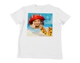t-shirt personalizzata con foto e grafica estiva