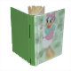 Daisy Duck verde Agenda 9 x 13 cm 