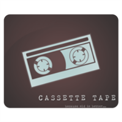 Cassette Tape Tappetini Personalizzati