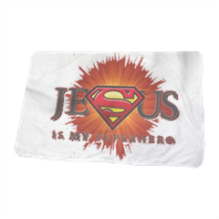 Jesus my superhero Foto su Coperta Love 