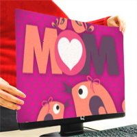 Mamma I Love You - Copri Monitor 16:9