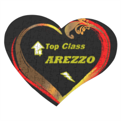 top class Arezzo 2 Foto su Puzzle a Cuore A3 