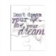 live your dream Puzzle magnetico 8x6