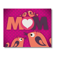 Mamma I Love You - Poster carta opaca