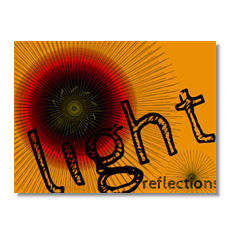 light reflections Poster carta lucida