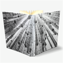 Bambù Album Fotografico Tessuto 24x30
