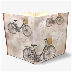 biciclette Album Fotografico Tessuto 24x30