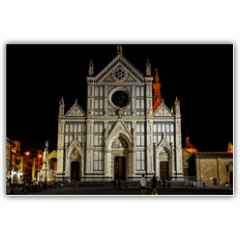 Santa Croce Firenze bigliettino augurale