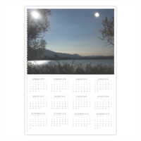 Vista - Foto Calendario A4 pagina singola