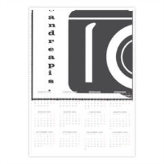 andreapis'logo Foto Calendario A4 pagina singola