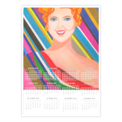 La Miss Foto Calendario A4 pagina singola