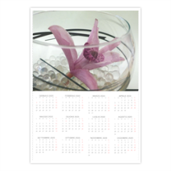 Orchidea Foto Calendario A4 pagina singola