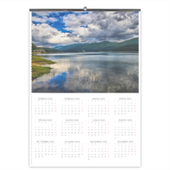 Lake Arvo Foto Calendario A4 pagina singola