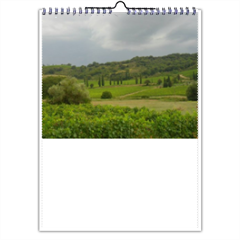 Temporale in Toscana Foto Calendario A4 multi pagina