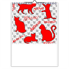 gattini rossi Foto Calendario A4 multi pagina