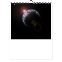 Fake Planet Foto Calendario A4 multi pagina