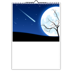 Notte Magica Stellata Foto Calendario A4 multi pagina