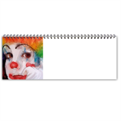 baby clown Foto Calendario Scrivania Panoramico