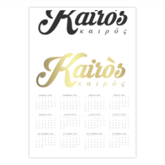 Kairòs Foto Calendario A3 pagina singola