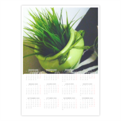 verde Foto Calendario A3 pagina singola