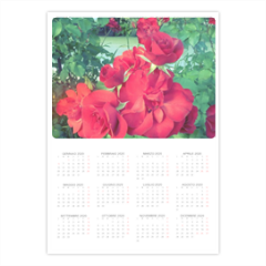 Rose di montagna Foto Calendario A3 pagina singola