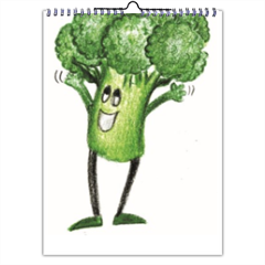 broccoletto Foto Calendario A3 multi pagina