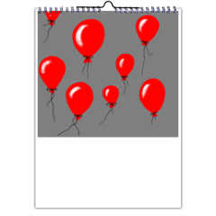 red baloons Foto Calendario A3 multi pagina