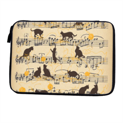 gattini e note musicali Porta iPad-eReader