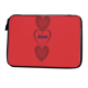 cuori in rosso Porta iPad-eReader