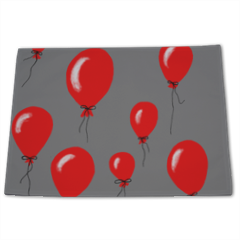red baloons Tovaglietta in tessuto