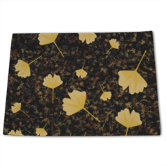 foglie gialle Tovaglietta in tessuto