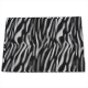 Stile zebrato alla moda Tovaglietta in tessuto