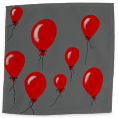 red baloons Centrotavola