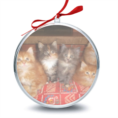 Kittens Palla di Natale