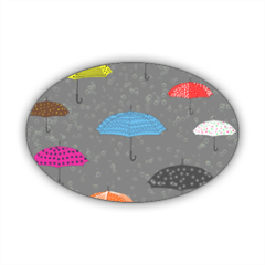ombrelli Stickers ovale