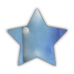 Blu Diffuso Stickers stella