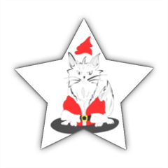 Loki Babbo Natale Stickers stella