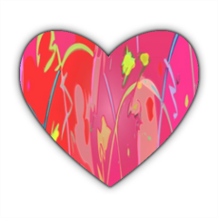 Album Rosso Stickers cuore