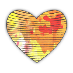 Dolore Metabolizzato Stickers cuore