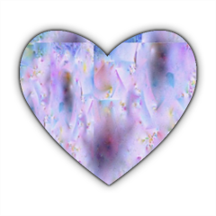 Fantasmi Stickers cuore