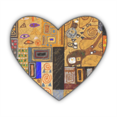 fantasie geometriche Stickers cuore