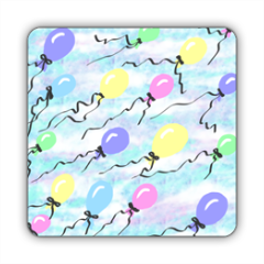 palloncini Stickers quadrato