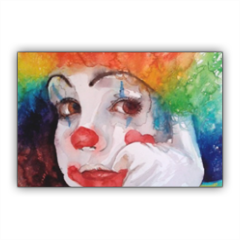 baby clown Stickers rettangolo