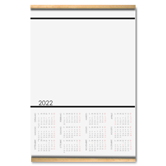 The saint timeless Calendario su arazzo A3