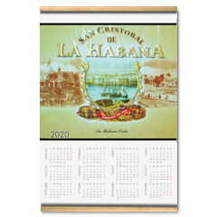 Sigari cubani Calendario su arazzo A3