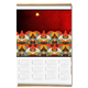china Calendario su arazzo A3