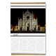 Santa Croce Firenze Calendario su arazzo A3