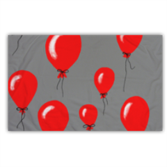 red baloons Federa cuscino